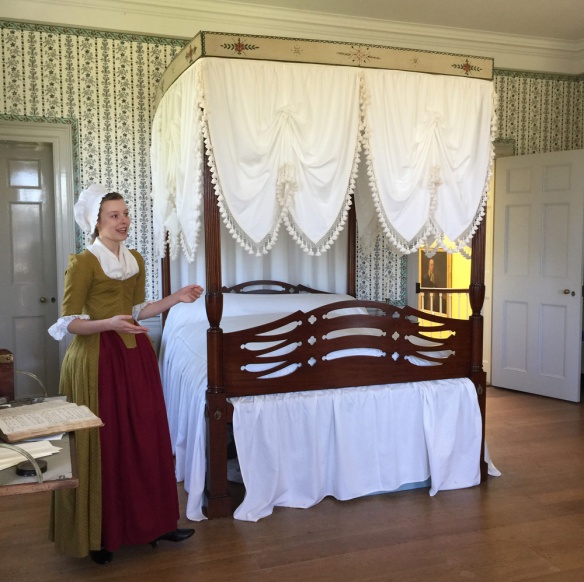 My 5x-great-grandfather Henry Knox's bed.